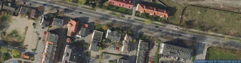 Zdjęcie satelitarne Zabytek architektury