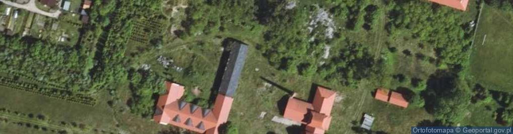 Zdjęcie satelitarne Zabytek architektury