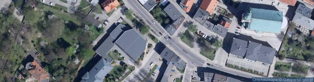 Zdjęcie satelitarne Zabytek architektury