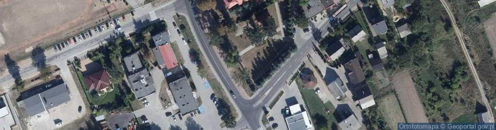 Zdjęcie satelitarne Zabytek architektury