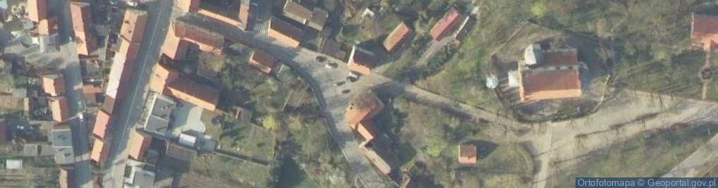 Zdjęcie satelitarne Zabytek architektury