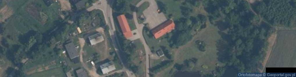 Zdjęcie satelitarne Zabytek architektury