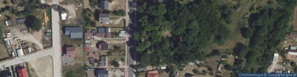 Zdjęcie satelitarne Cmentarz Ewangelicki