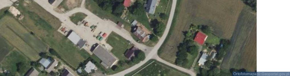 Zdjęcie satelitarne Dawny kościół ewangelicki mennonitów