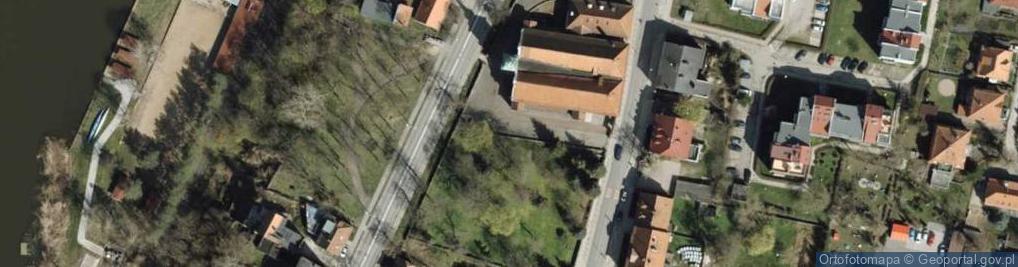 Zdjęcie satelitarne Dawny kościół św. Jerzego