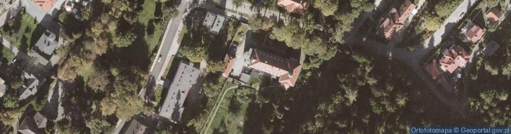 Zdjęcie satelitarne Franciszkanie