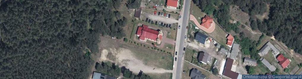 Zdjęcie satelitarne Kaplica św. Apostołów Piotra i Pawła