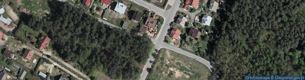 Zdjęcie satelitarne kapliczka