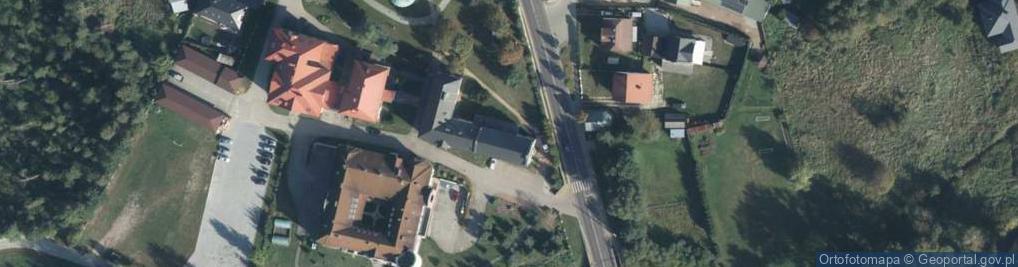 Zdjęcie satelitarne Klasztor franciszkanów z XVIII w.