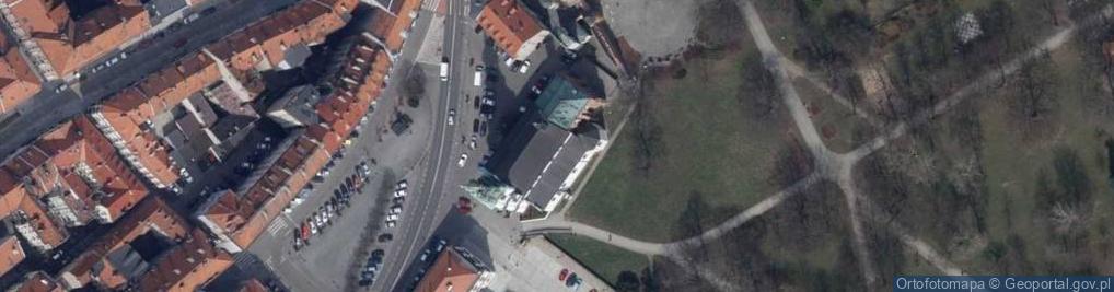Zdjęcie satelitarne Kolegiata Wniebowzięcia Najświętszej Marii Panny - Sanktuarium