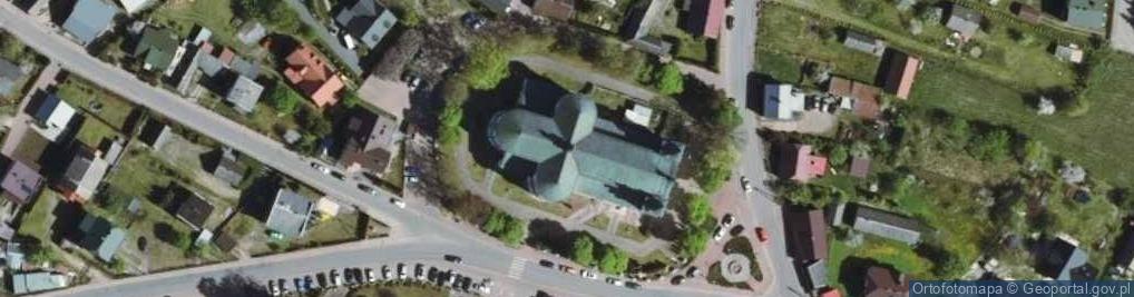 Zdjęcie satelitarne Kościół Ducha Świętego