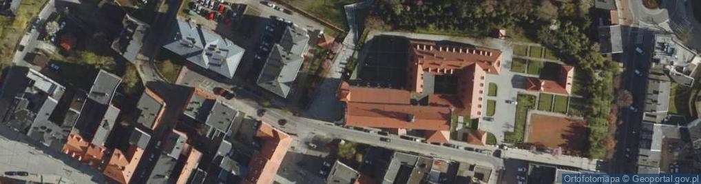 Zdjęcie satelitarne kościół MB Pocieszenia