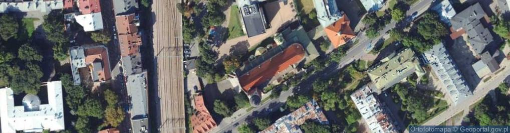 Zdjęcie satelitarne Kościół Najświętszego Serca Pana Jezusa