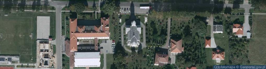 Zdjęcie satelitarne Kościół Najświętszego Serca Pana Jezusa