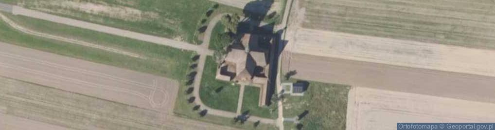 Zdjęcie satelitarne Kościół Narodzenia NMP Na Pólku
