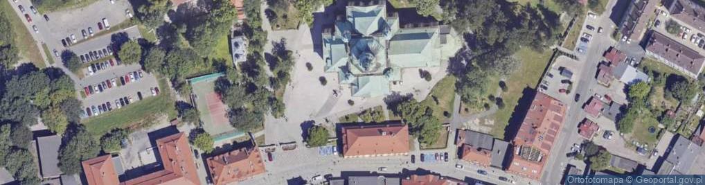 Zdjęcie satelitarne Kościół Podwyższenia Krzyża Świętego