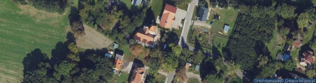 Zdjęcie satelitarne Kościół poewangelicki św. Andrzeja Boboli