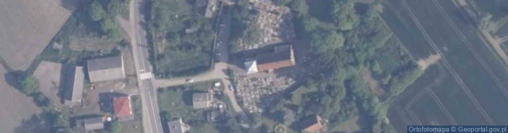 Zdjęcie satelitarne Kościół pw. św. Anny