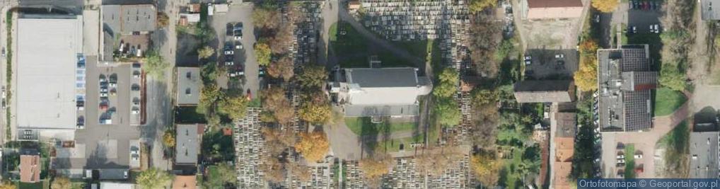 Zdjęcie satelitarne Kościół św. Andrzeja Apostoła