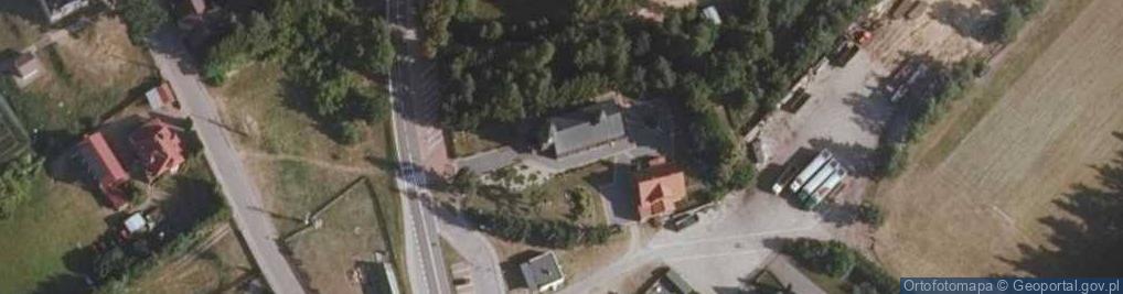 Zdjęcie satelitarne kościół Św. Anny