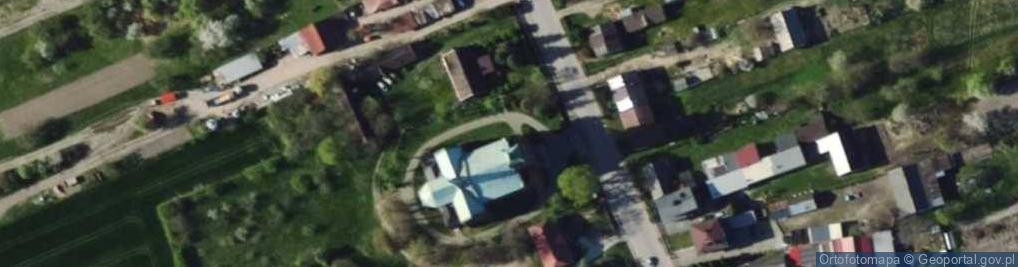 Zdjęcie satelitarne kościół św. Anny