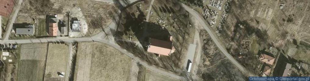 Zdjęcie satelitarne Kościół św. Apostołów Piotra i Pawła