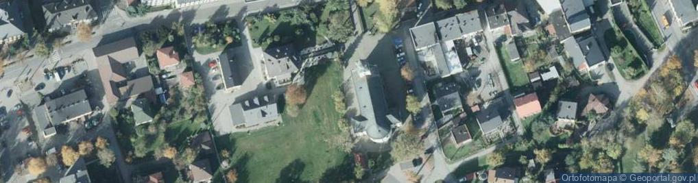 Zdjęcie satelitarne Kościół św. Barbary