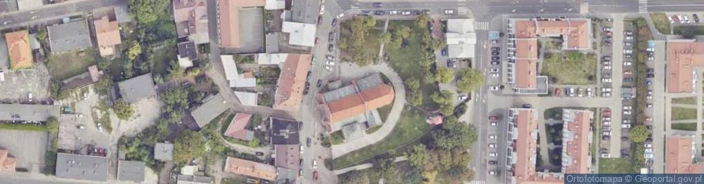 Zdjęcie satelitarne Kościół św. Bartłomieja