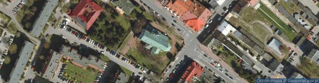 Zdjęcie satelitarne kościół św. Ducha