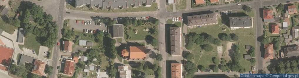 Zdjęcie satelitarne Kościół św. Franciszka z Asyżu