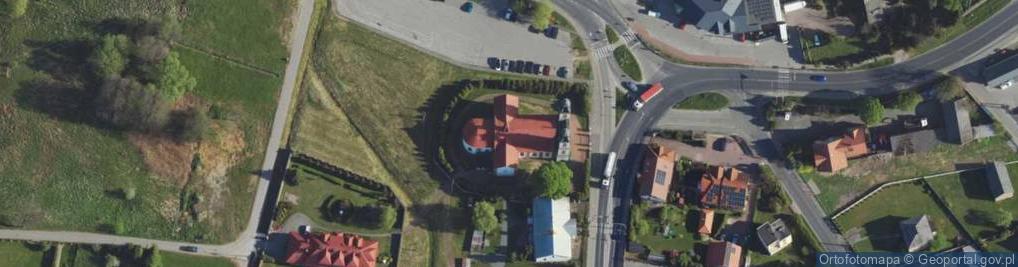 Zdjęcie satelitarne Kościół św. Jacka i św. Marii Magdaleny