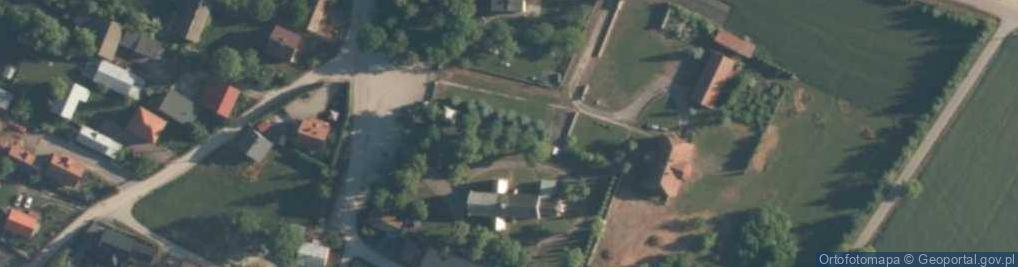Zdjęcie satelitarne kościół św. Jana Chrzciciela