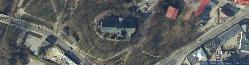 Zdjęcie satelitarne kościół św. Józefa