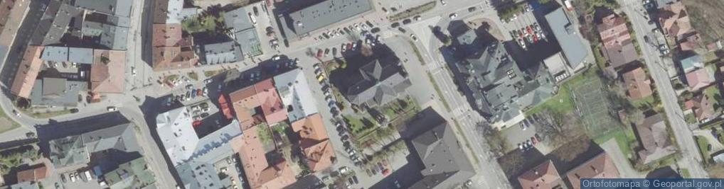 Zdjęcie satelitarne Kościół św. Kazimierza