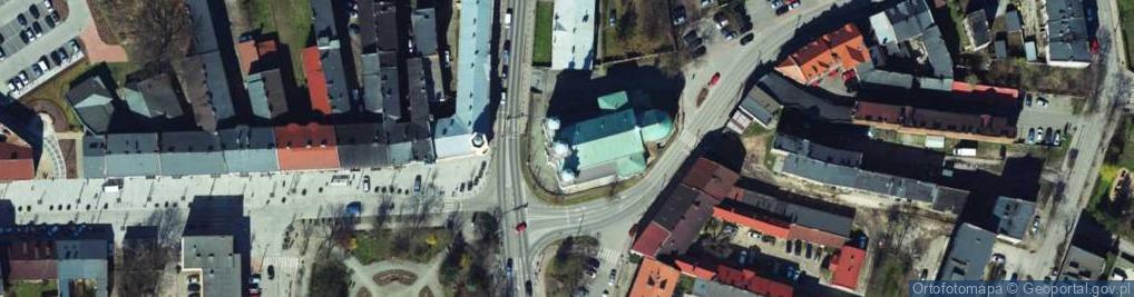 Zdjęcie satelitarne kościół św. Lamberta