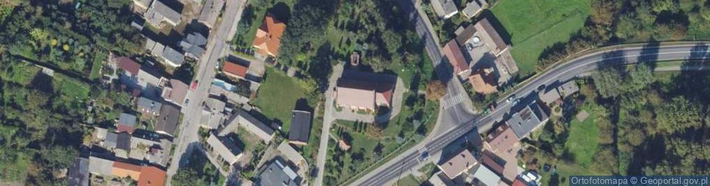 Zdjęcie satelitarne kościół św. Marii Magdaleny