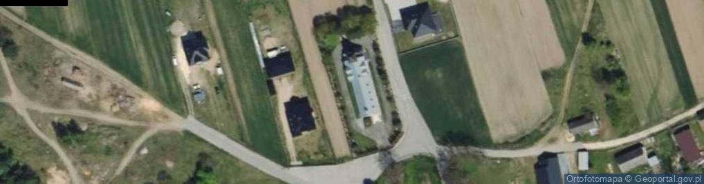 Zdjęcie satelitarne Kościół św. Mateusza w Bobrownikach