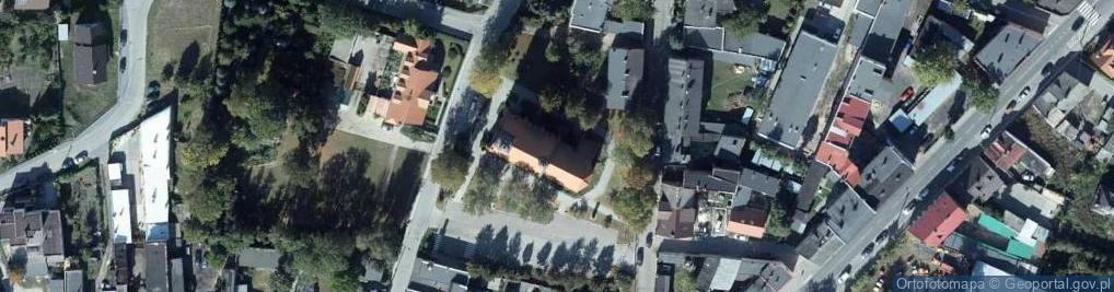 Zdjęcie satelitarne Kościół św. Mikołaja bpa i św. Konstancji