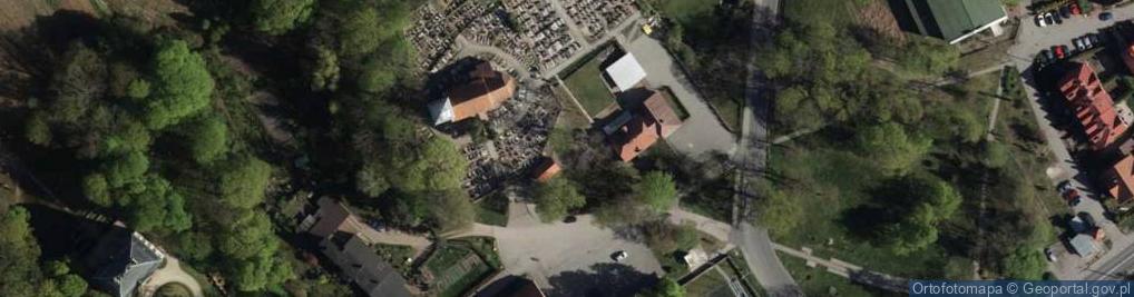 Zdjęcie satelitarne Kościół św. Mikołaja, Stanisława i Jana Chrzciciela