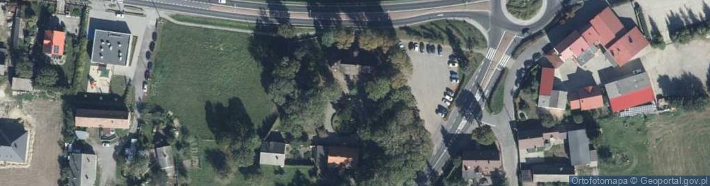 Zdjęcie satelitarne kościół św. Mikołaja