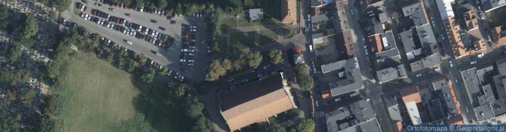 Zdjęcie satelitarne Kościół św. Stanisława Kostki