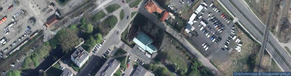 Zdjęcie satelitarne Kościół Św. Trójcy