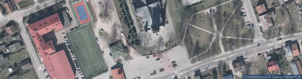 Zdjęcie satelitarne Kościół św. Walentego i Świętej Trójcy