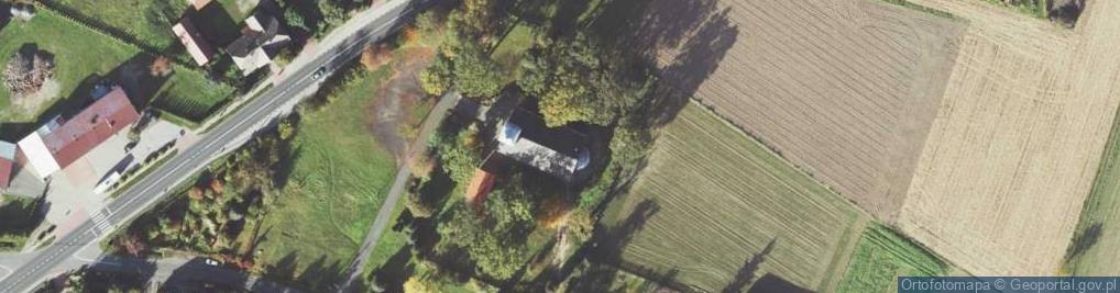 Zdjęcie satelitarne Kościół w Biadaczu