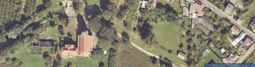 Zdjęcie satelitarne kościół WNMP