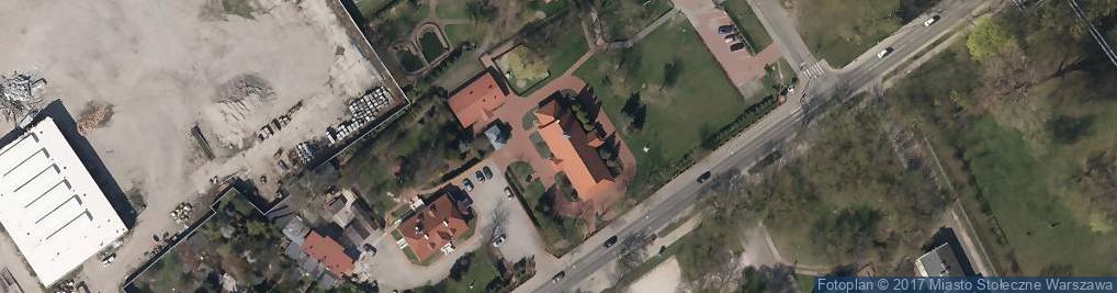 Zdjęcie satelitarne kościół Zmartwychwstania Pańskiego