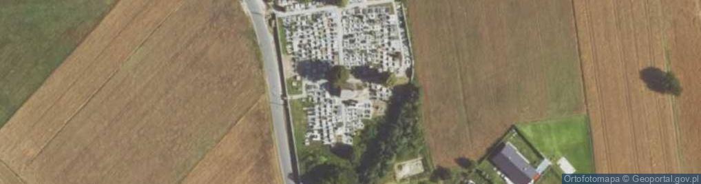 Zdjęcie satelitarne Kościółek cmentarny św. Marcina