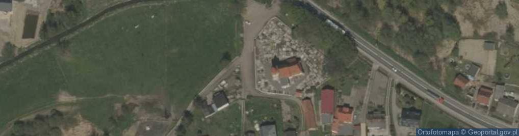 Zdjęcie satelitarne św. Katarzyny Aleksandryjskiej