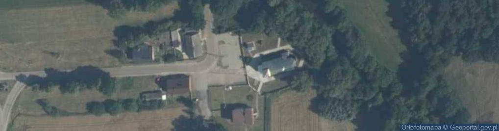 Zdjęcie satelitarne Zabytek sakralny