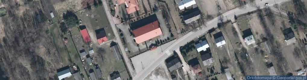 Zdjęcie satelitarne Zabytek sakralny
